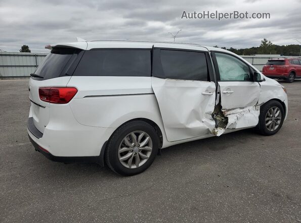KNDMB5C16K6517204 2019 KIA SEDONA Белый Задняя правая четверть
