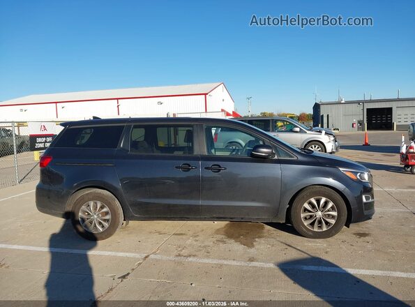 KNDMB5C16L6581485 2020 KIA SEDONA Черный Вид задней части салона