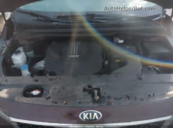 KNDMB5C19H6254179 2017 KIA SEDONA Black Вид ззаду
