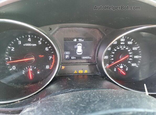 KNDMB5C19K6506116 2019 KIA SEDONA Silver Vista del cuadro de instrumentos