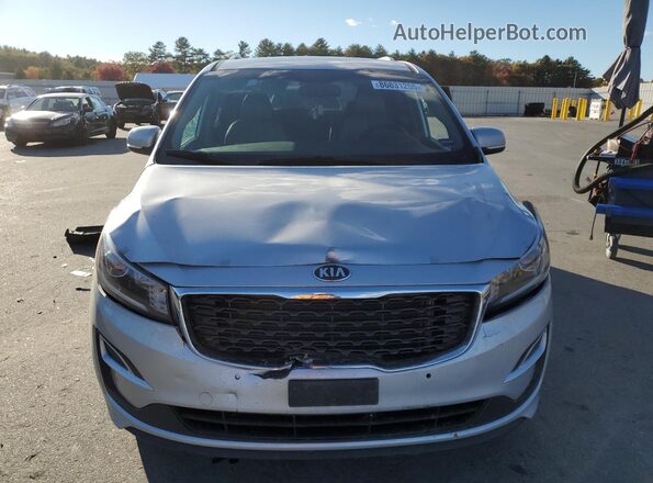 KNDMB5C19K6506116 2019 KIA SEDONA Silver Vista frontal