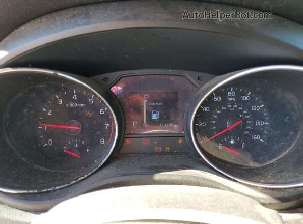 KNDMB5C1XK6558855 2019 KIA SEDONA Серебряный Вид щитка приборов
