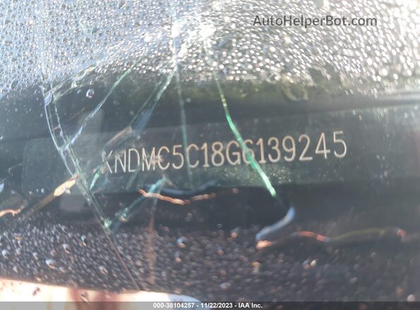 KNDMC5C18G6139245 2016 KIA SEDONA Black Vista del compartimento del motor