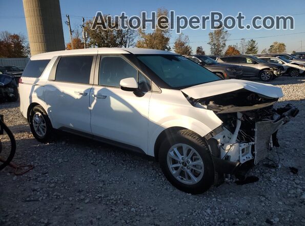 KNDNB4H3XR6367388 2024 KIA CARNIVAL White Передня права чверть