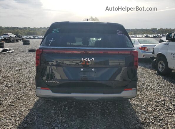 KNDNB5K35S6498653 2025 KIA CARNIVAL Black უკანა ხედი