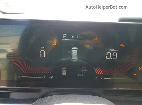 KNDNB5K35S6498653 2025 KIA CARNIVAL Black ხელსაწყოთა პანელის ხედი