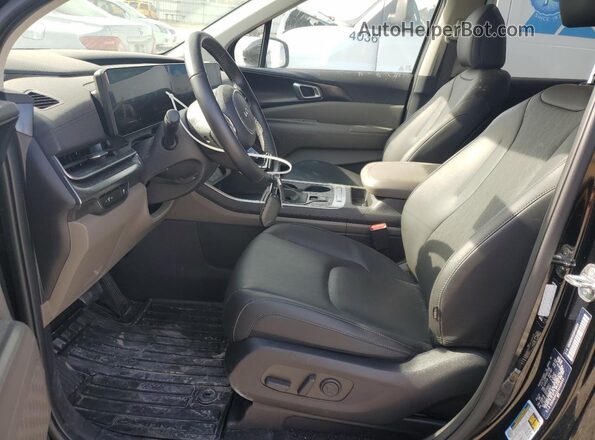 KNDNB5K35S6498653 2025 KIA CARNIVAL Black წინა სალონის ხედი