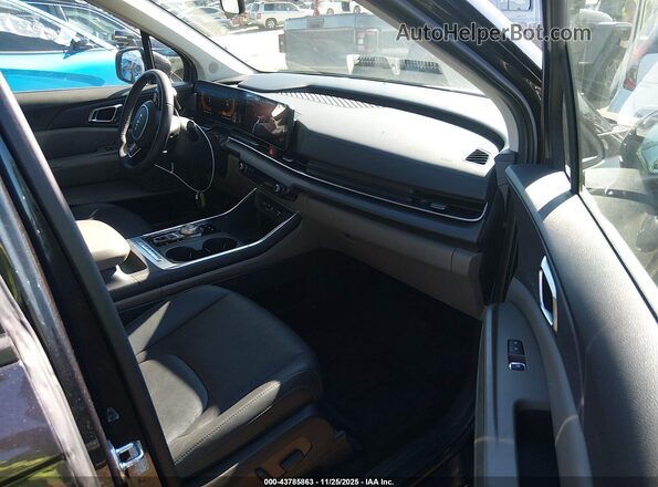 KNDNC5KA2S6075413 2025 KIA CARNIVAL MPV HYBRID Gray Vista interior delantera
