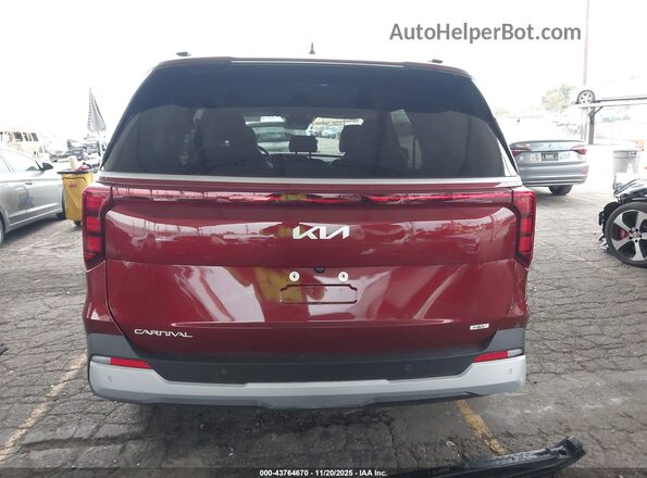 KNDNC5KAXT6085866 2026 KIA CARNIVAL MPV HYBRID Burgundy 
