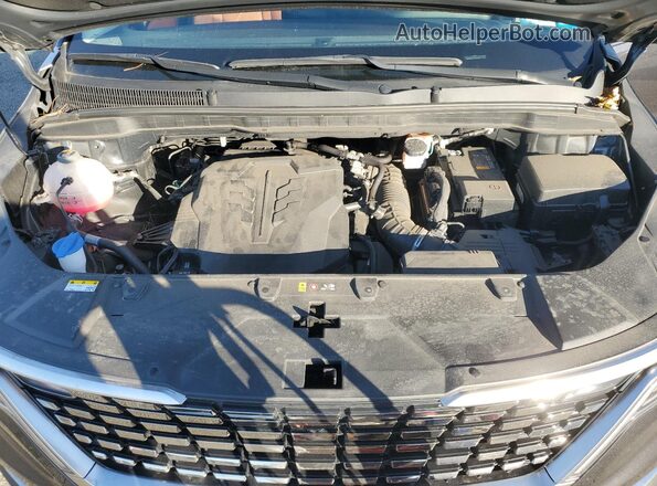 KNDNE5H34R6352673 2024 KIA CARNIVAL Black ძრავის განყოფილების ხედი