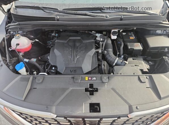 KNDNE5H37P6257991 2023 KIA CARNIVAL Black Engine compartment view