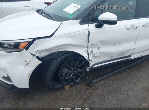 KNDNE5H3XR6309441 2024 KIA CARNIVAL MPV White Widok z przodu