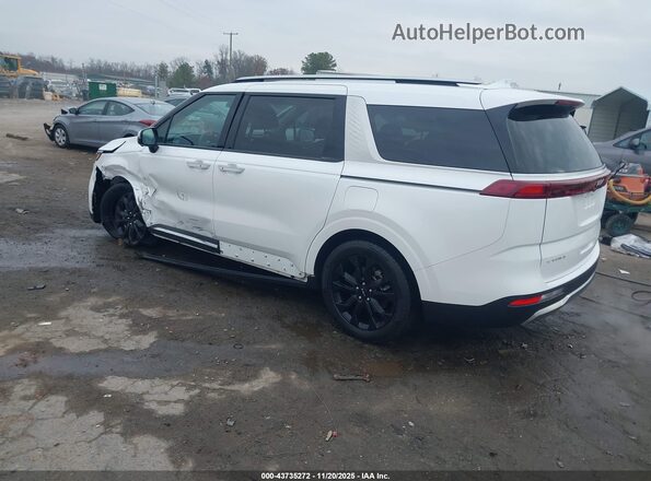 KNDNE5H3XR6309441 2024 KIA CARNIVAL MPV White Tył lewy