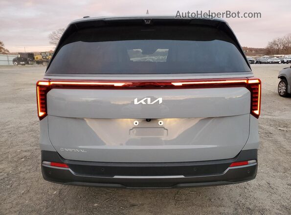 KNDNE5K38S6479473 2025 KIA CARNIVAL Серый Вид сзади