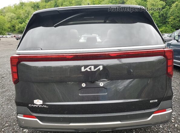 KNDNE5KA2S6060422 2025 KIA CARNIVAL Charcoal Vista trasera