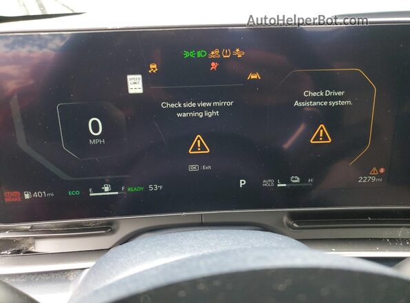 KNDNE5KA2S6060422 2025 KIA CARNIVAL Charcoal Vista del cuadro de instrumentos
