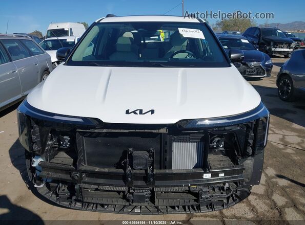 KNDNE5KA9T6086047 2026 KIA CARNIVAL MPV HYBRID White Вид задньої частини салону