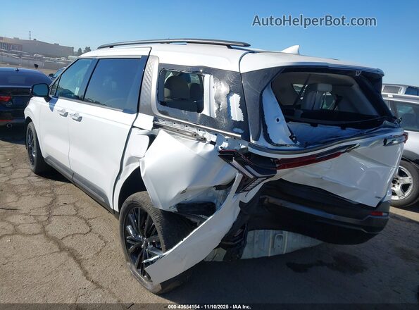 KNDNE5KA9T6086047 2026 KIA CARNIVAL MPV HYBRID White Задня ліва чверть