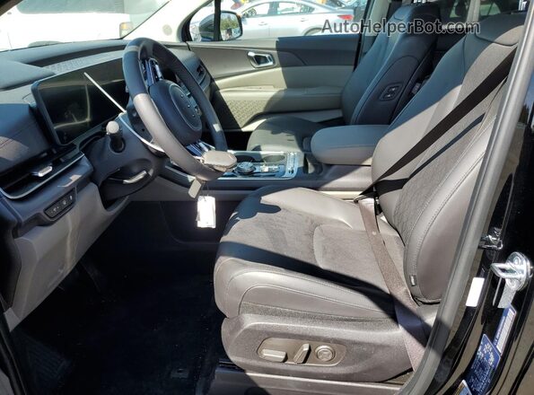 KNDNE5KAXS6069434 2025 KIA CARNIVAL Black Vista interior delantera