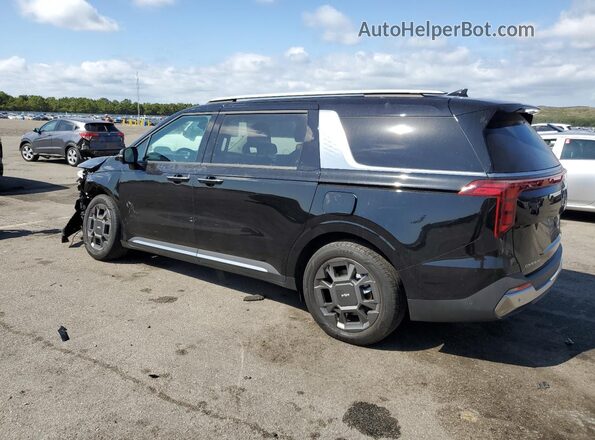 KNDNE5KAXS6069434 2025 KIA CARNIVAL Black Trasero izquierdo