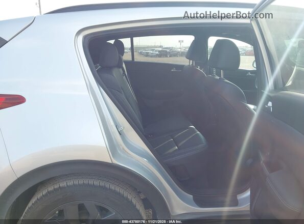 KNDP63AC1N7960045 2022 KIA SPORTAGE Silver VIN კოდის სტიკერის ხედი