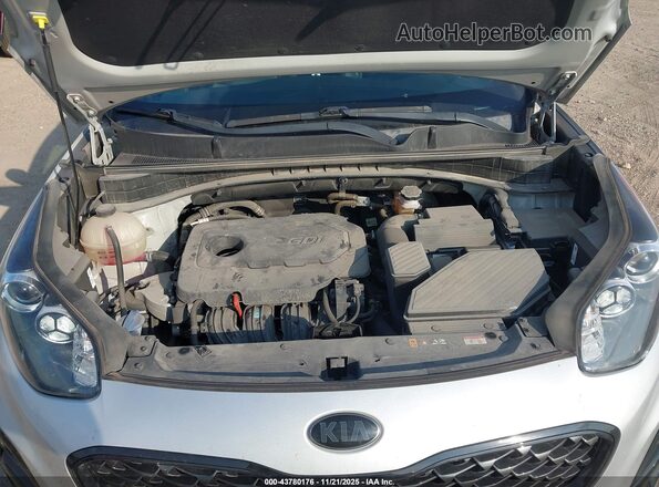 KNDP63AC1N7960045 2022 KIA SPORTAGE Silver უკანა ხედი