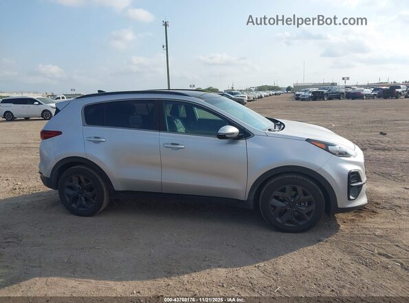 KNDP63AC1N7960045 2022 KIA SPORTAGE Silver უკანა სალონის ხედი