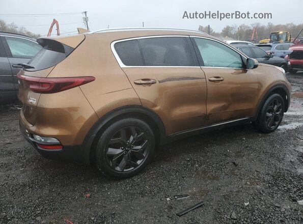 KNDP63AC7M7871028 2021 KIA SPORTAGE Orange Rear right