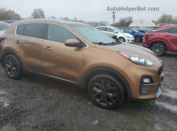 KNDP63AC7M7871028 2021 KIA SPORTAGE Orange Front right