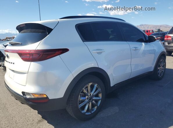 KNDP63AC8N7007428 2022 KIA SPORTAGE White Trasero derecho