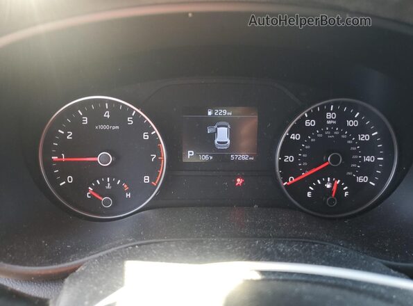 KNDP63AC9N7960181 2022 KIA SPORTAGE Gray Vista del cuadro de instrumentos