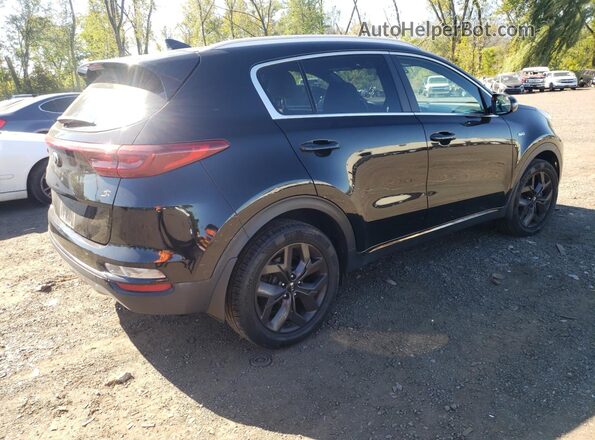 KNDP6CAC0L7699682 2020 KIA SPORTAGE Black Trasero derecho