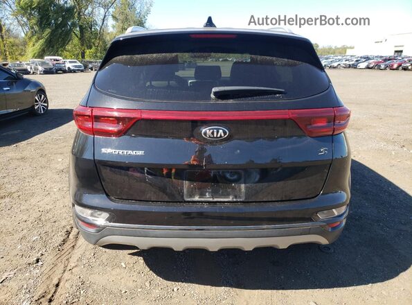 KNDP6CAC0L7699682 2020 KIA SPORTAGE Black Vista trasera