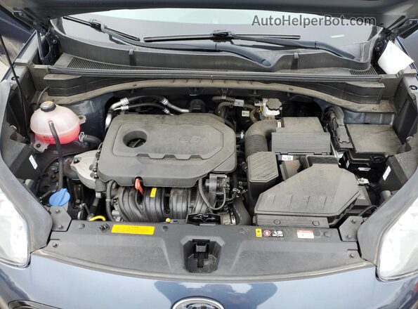 KNDP6CAC2N7011555 2022 KIA SPORTAGE Blue Vista del compartimento del motor