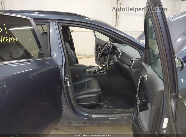 KNDP6CACXL7681383 2020 KIA SPORTAGE Dark Blue Vista interior delantera