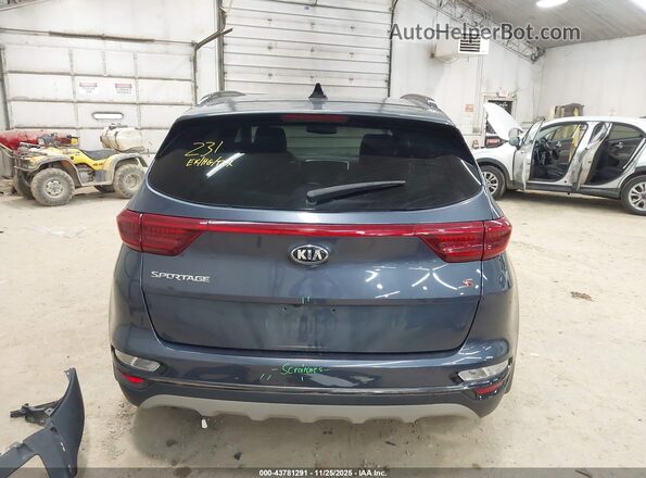 KNDP6CACXL7681383 2020 KIA SPORTAGE Dark Blue 