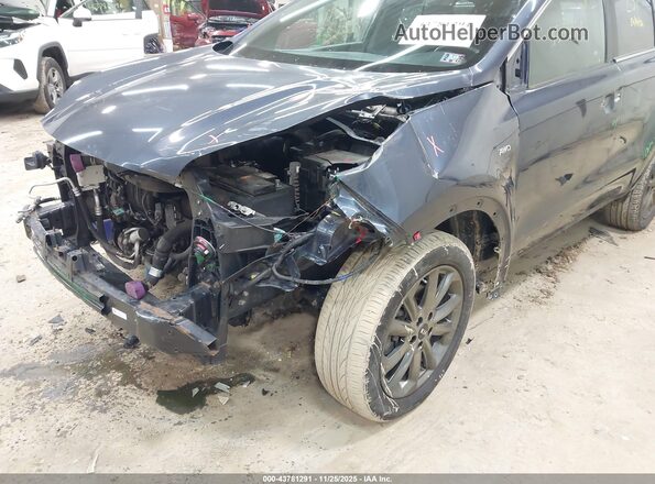 KNDP6CACXL7681383 2020 KIA SPORTAGE Dark Blue Vista frontal