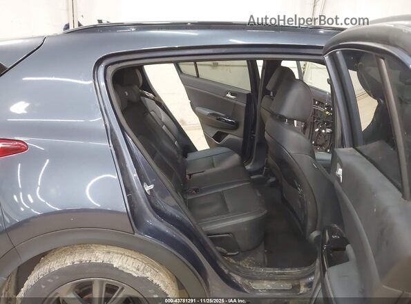 KNDP6CACXL7681383 2020 KIA SPORTAGE Dark Blue Vista de la etiqueta del VIN