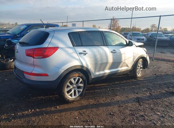 KNDPB3AC0G7855656 2016 KIA SPORTAGE Silver უკანა მარჯვენა