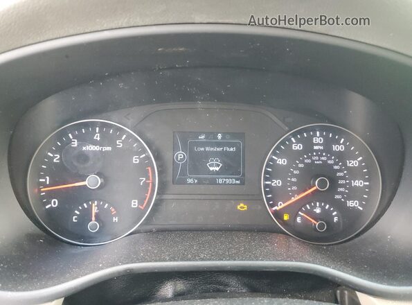 KNDPM3AC2H7073368 2017 KIA SPORTAGE Gray Вид щитка приладів