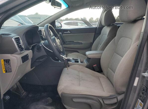 KNDPM3AC2H7073368 2017 KIA SPORTAGE Gray Вид салону спереду