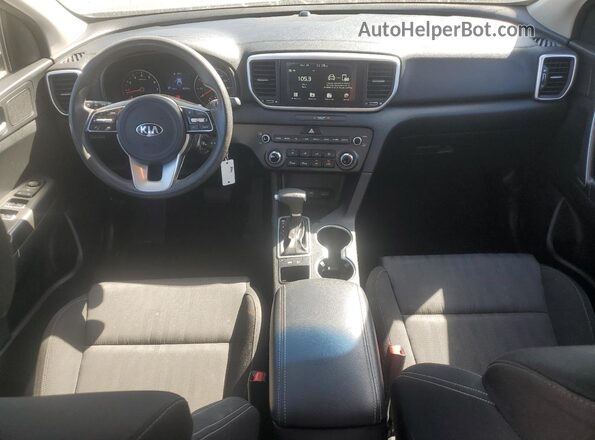 KNDPM3AC3L7729554 2020 KIA SPORTAGE Blue Vista del salpicadero