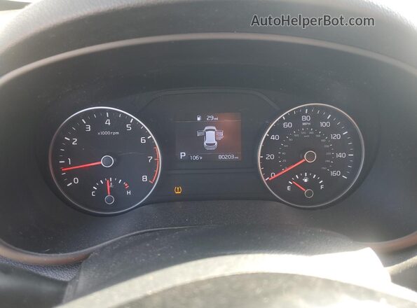 KNDPM3AC3L7729554 2020 KIA SPORTAGE Blue Vista del cuadro de instrumentos