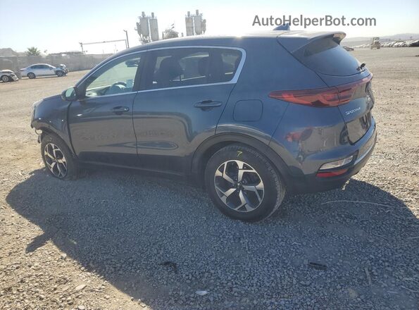 KNDPM3AC3L7729554 2020 KIA SPORTAGE Blue Trasero izquierdo