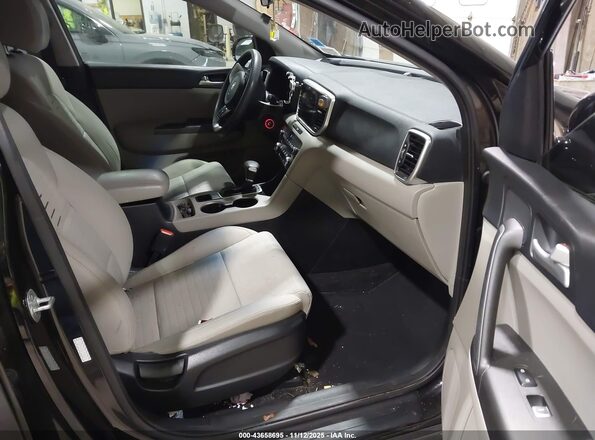 KNDPM3AC5L7706163 2020 KIA SPORTAGE Black Front interior view