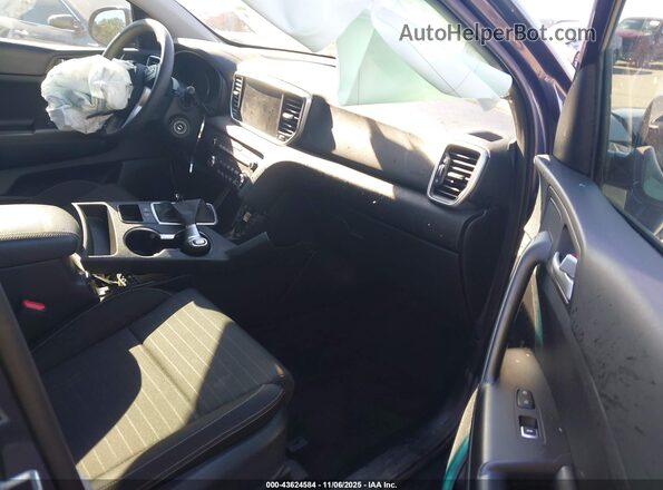 KNDPM3AC5L7759655 2020 KIA SPORTAGE Dark Blue Vista interior delantera