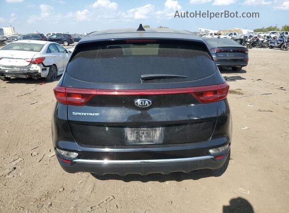 KNDPM3AC5N7003584 2022 KIA SPORTAGE Black Հետևի տեսք