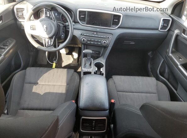 KNDPM3AC5N7003584 2022 KIA SPORTAGE Black Առջևի վահանակի տեսք