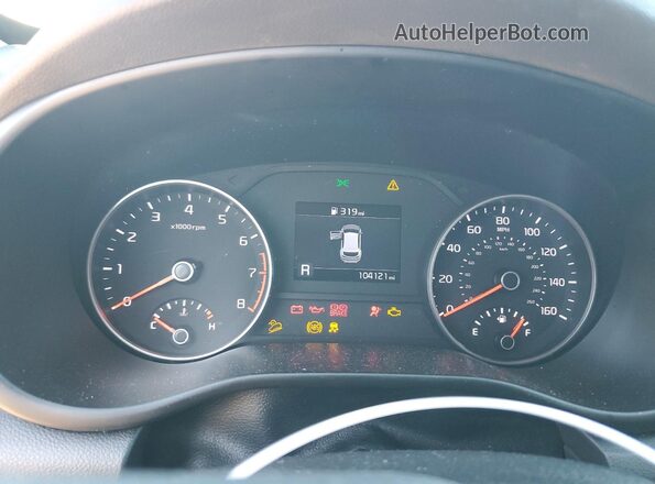 KNDPM3AC6L7776349 2020 KIA SPORTAGE Silver Вид щитка приладів