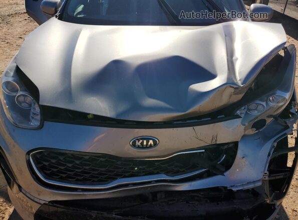 KNDPM3AC6L7776349 2020 KIA SPORTAGE Silver Вид підкапотного простору